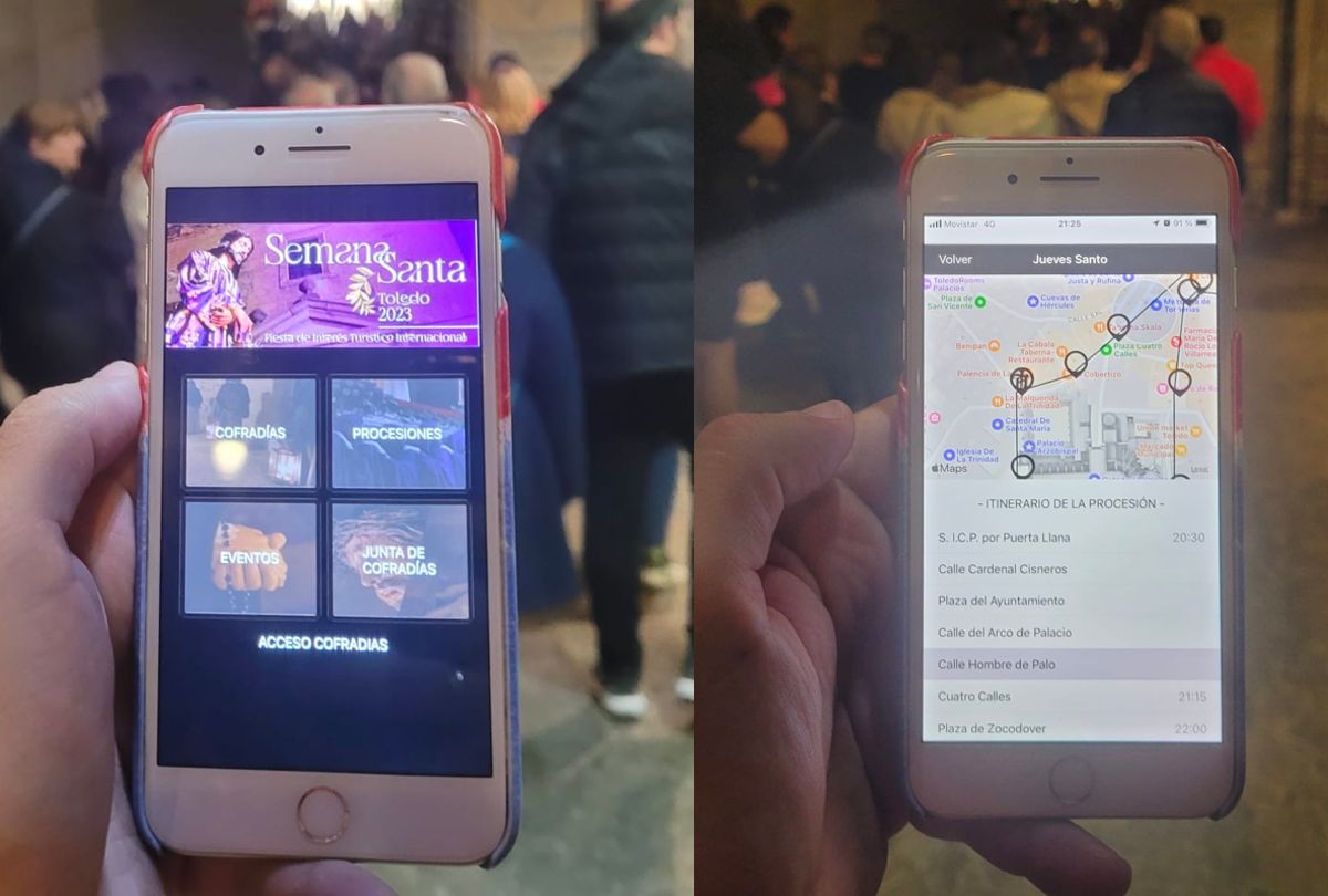 Actualización App Semana Santa Toledo 2023