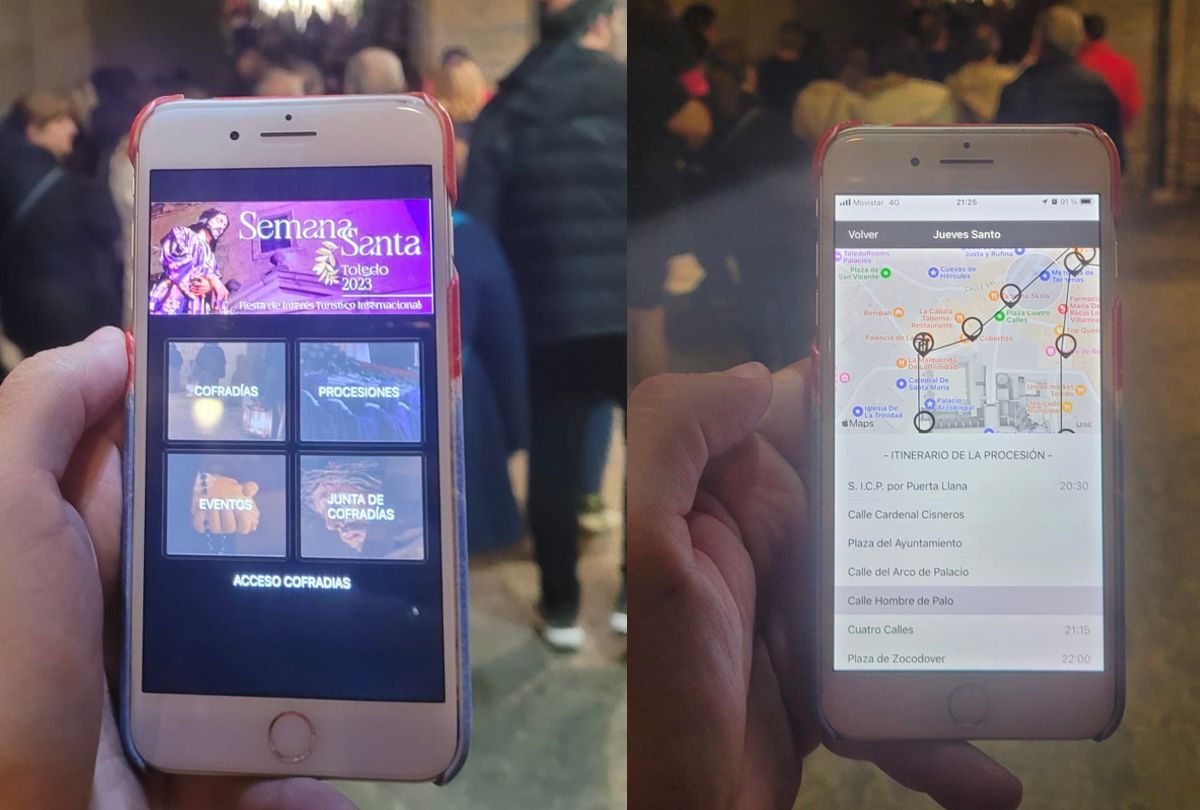 Actualización App Semana Santa Toledo 2023